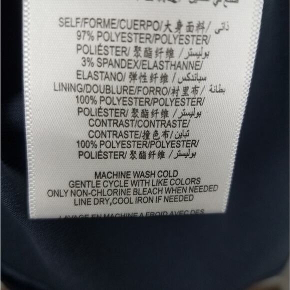 BCBGeneration | Blue & Black Mini Dress 4 - Picture 6 of 6